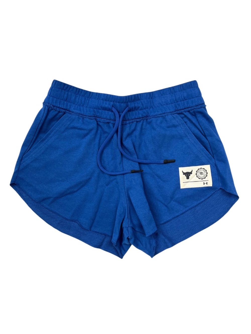 Project Rock Women’s French Terry Shorts Blue Small NWT